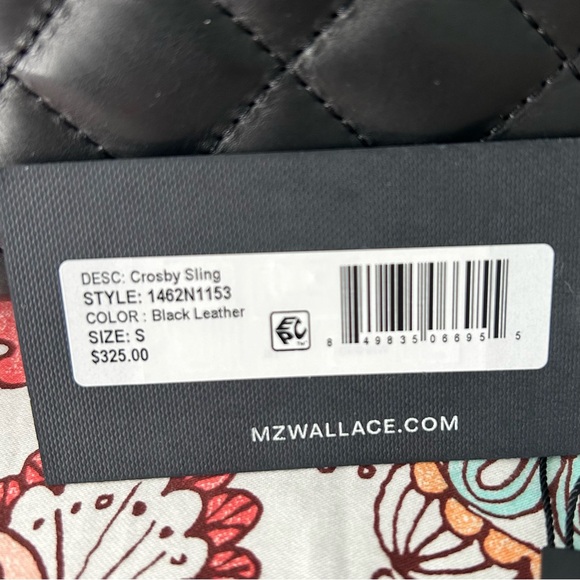 MZ Wallace small LEATHER Crosby sling - Picture 5 of 5